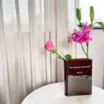 Books About Flowers - Book Vases