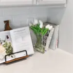 Books About Flowers - Book Vases