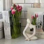 Books About Flowers - Book Vases