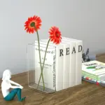 Books About Flowers - Book Vases