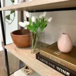 Books About Flowers - Book Vases