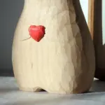 Handmade Wooden Cat Vases - Gift for Cat Lovers😸