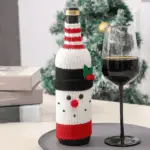Christmas Decorative Santa Wine Bottle Cover