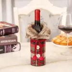 Christmas Decorative Santa Wine Bottle Cover