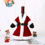 Christmas Decorative Santa Wine Bottle Cover