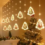 Christmas Decor Ring Lights (Set 10 Ring Lights) 🎅