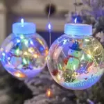 Christmas Decor Ring Lights (Set 10 Ring Lights) 🎅