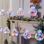 Christmas Decor Ring Lights (Set 10 Ring Lights) 🎅