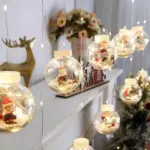 Christmas Decor Ring Lights (Set 10 Ring Lights) 🎅