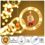 Christmas Decor Ring Lights (Set 10 Ring Lights) 🎅