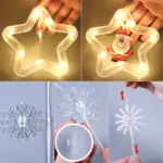 Christmas Decor Ring Lights (Set 10 Ring Lights) 🎅