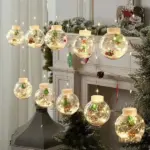 Christmas Decor Ring Lights (Set 10 Ring Lights) 🎅