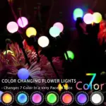 Luminous Solar-Powered Firefly Garden Decoration Light