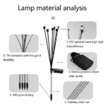 Luminous Solar-Powered Firefly Garden Decoration Light