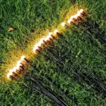 Luminous Solar-Powered Firefly Garden Decoration Light