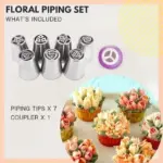 🌺Cake Decor Piping Tips