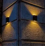 Waterproof Solar Powered Outdoor Patio Wall Decor Light