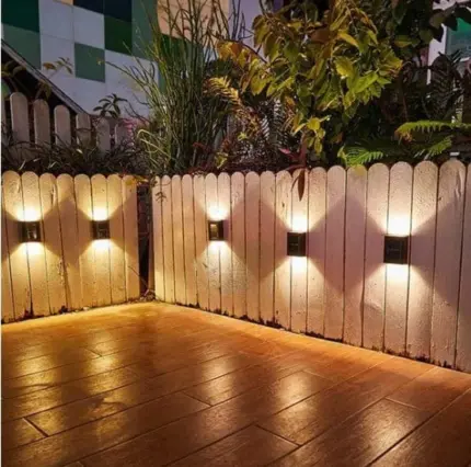 Waterproof Solar Powered Outdoor Patio Wall Decor Light