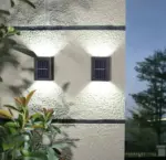 Waterproof Solar Powered Outdoor Patio Wall Decor Light