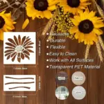 Floral Dreams Stencil Kit – Create Stunning DIY Decorations