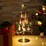 Custom Christmas Snowman Light-Up Tree Decor