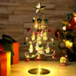 Custom Christmas Snowman Light-Up Tree Decor