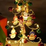 Custom Christmas Snowman Light-Up Tree Decor