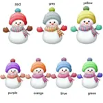 Custom Christmas Snowman Light-Up Tree Decor