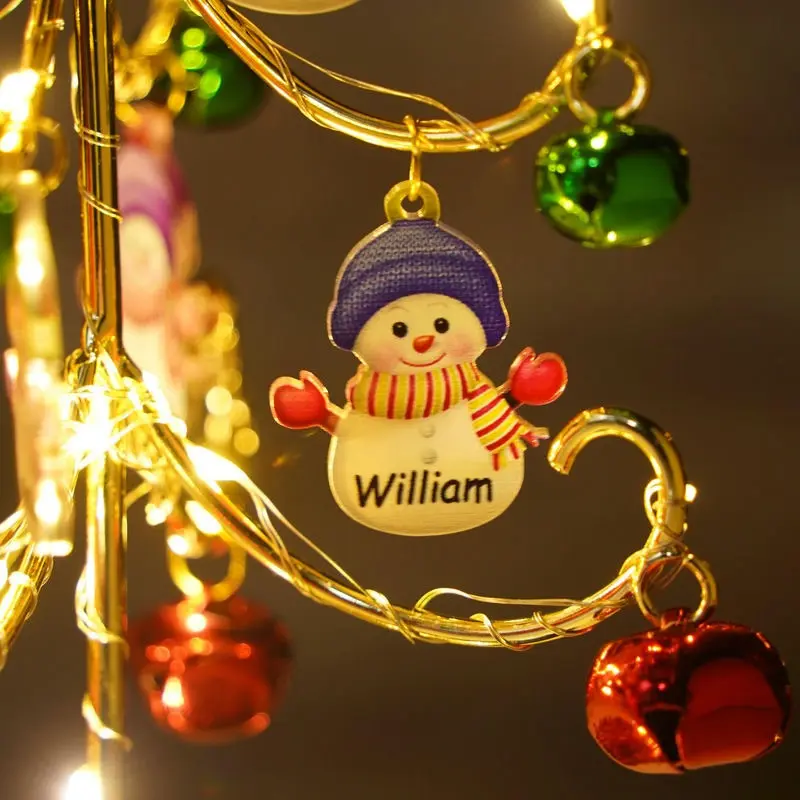 Personalized Snowman